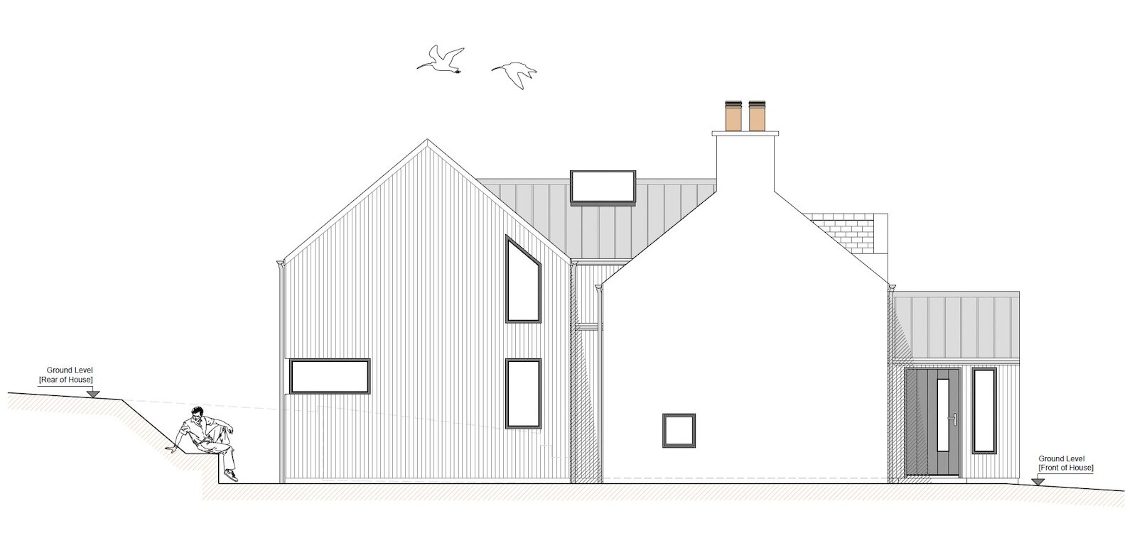 Renovation and Extension of a Residential Dwelling, Hoswick, Shetland